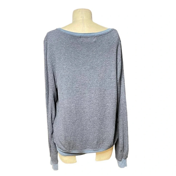Wildfox Pizza Party Baggy Beach Jumper Sweater Blue Size Small - Picture 5 of 8